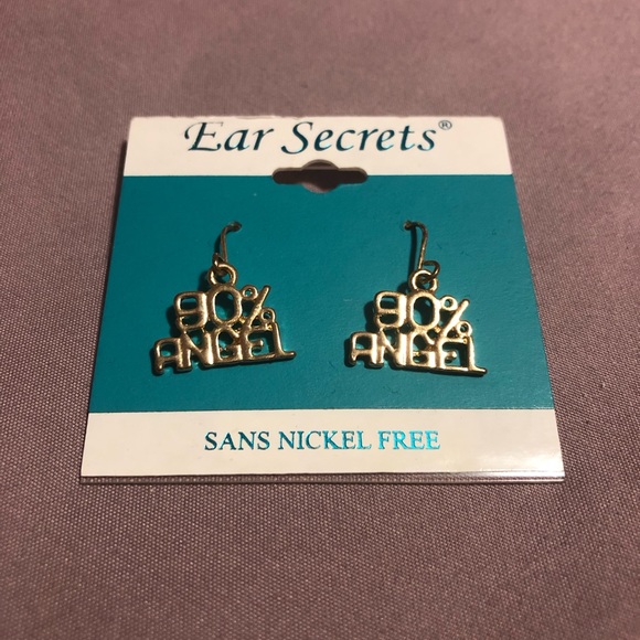 90% Angel Earrings - Picture 1 of 5
